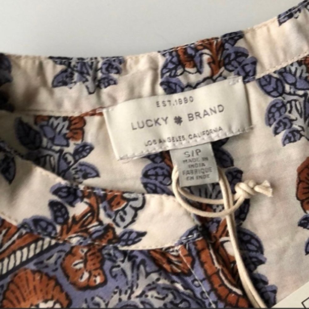 Lucky Brand Rami Boho top - Picture 5 of 7